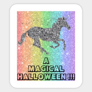 A Magical Halloween Sticker